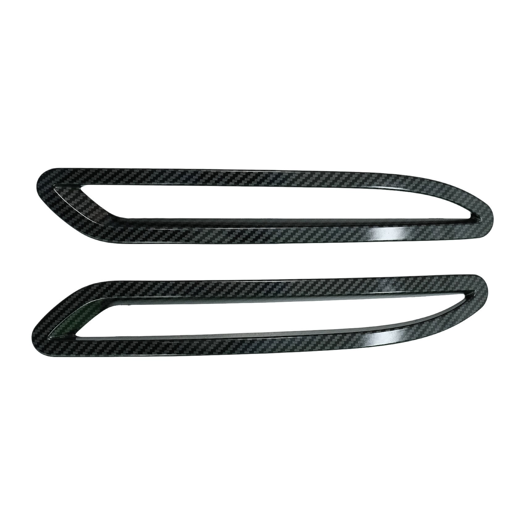 Set 2 Ornamente Rama Reflectorizanti Bara Spate compatibil cu Mercedes A-Class W177 V177 AMG Line (2018-Up) Carbon