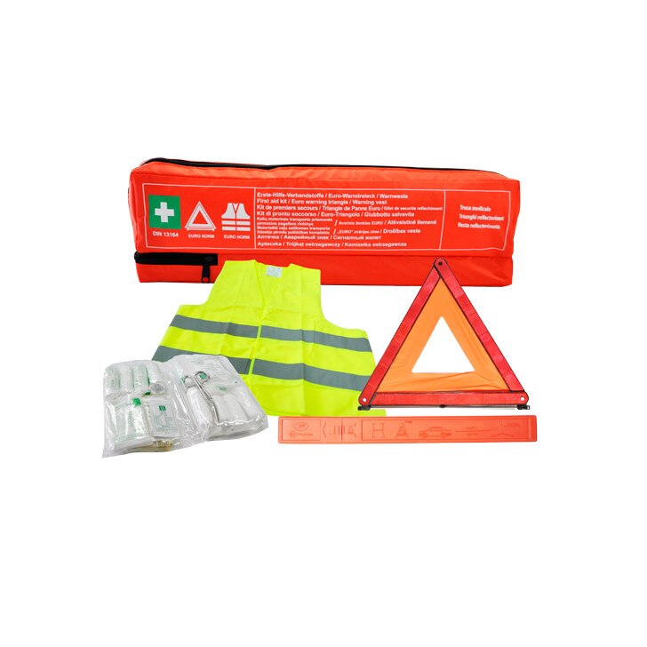 Kit trusa medicala, vesta si triunghi