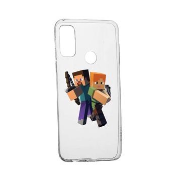 Husa Silicon Minecraft, Compatibila Cu Google Pixel 4a, rezistenta la uzura, anti-alunecare, 728 Husa Silicon Minecraft, Compatibila Cu Google Pixel 4a, rezistenta la uzura, anti-alunecare, 728