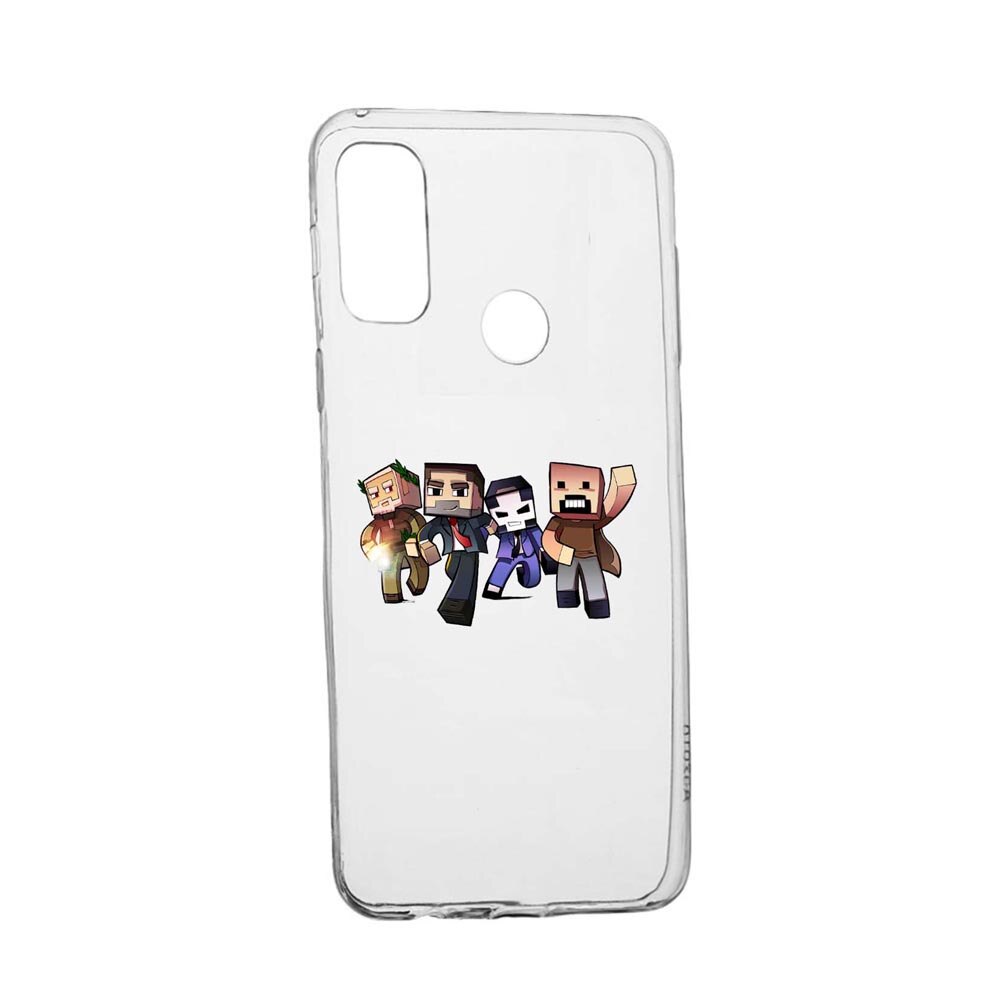 Husa Silicon Minecraft, Compatibila Cu Google Pixel 4a, rezistenta la uzura, anti-alunecare, 727