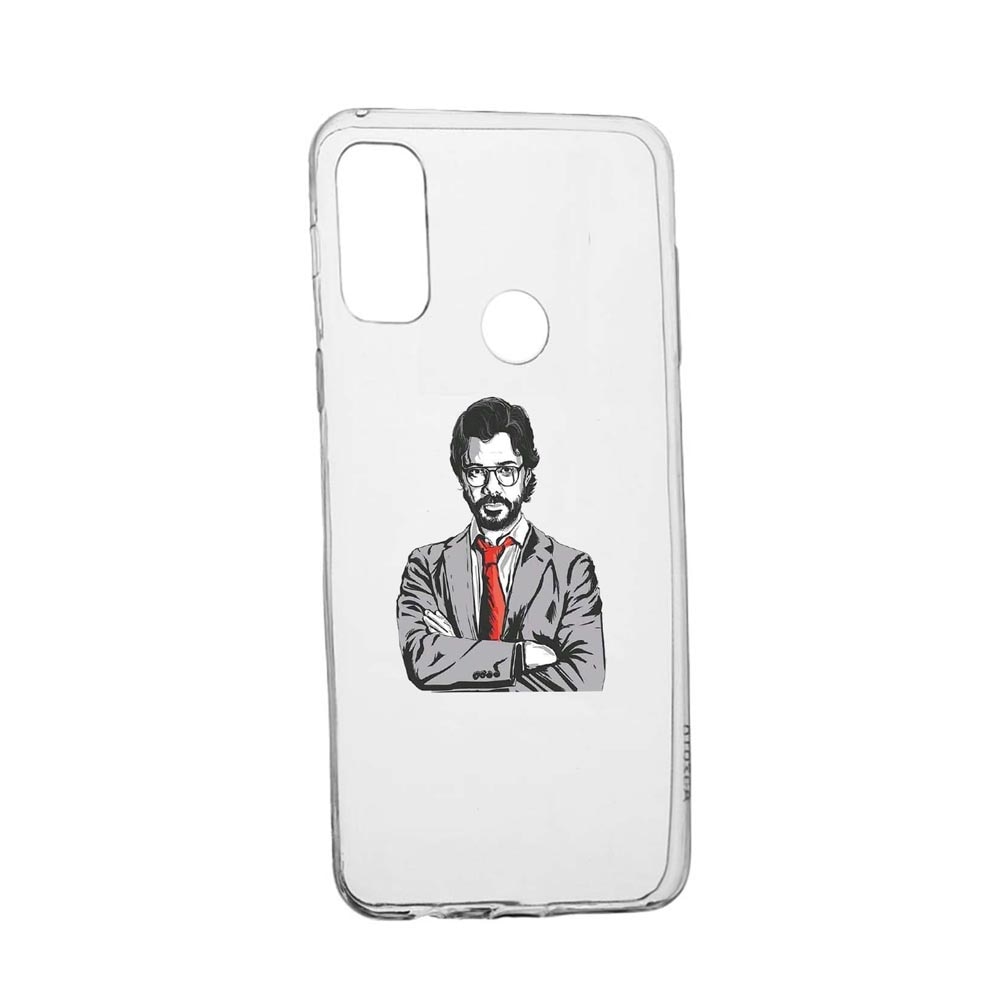 Husa Silicon La Casa De Papel - Profesor, Compatibila Cu Google Pixel 4a 5G, rezistenta la uzura, anti-alunecare, 712