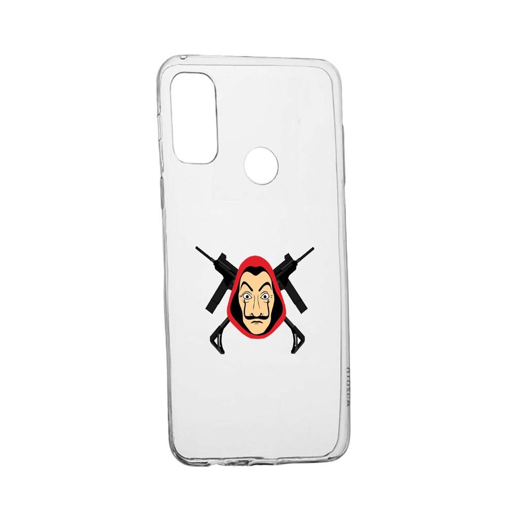 Husa Silicon La Casa De Papel, Compatibila Cu Google Pixel 4a 5G, rezistenta la uzura, anti-alunecare, 714