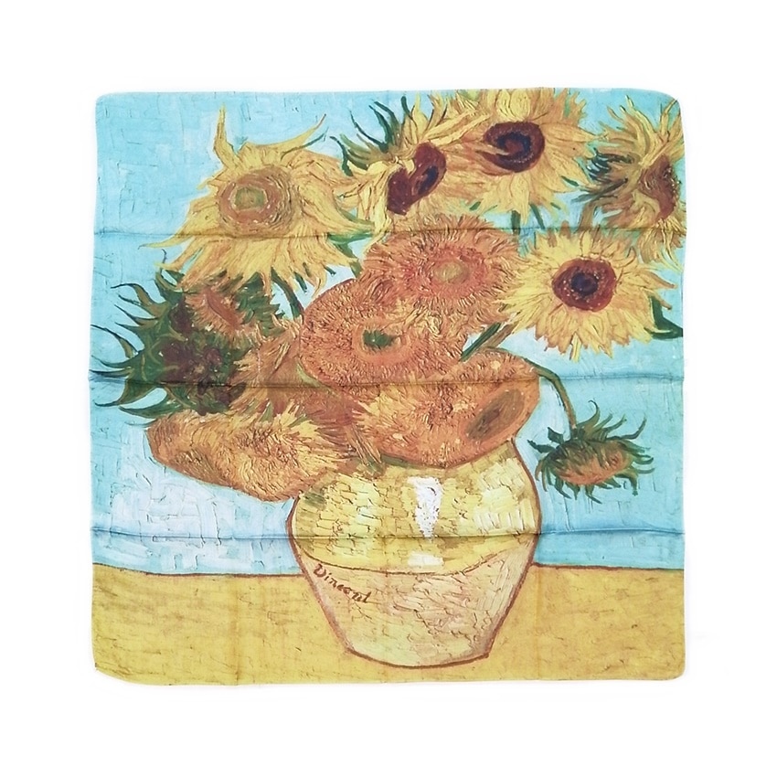 Esarfa saten VAN GOGH 