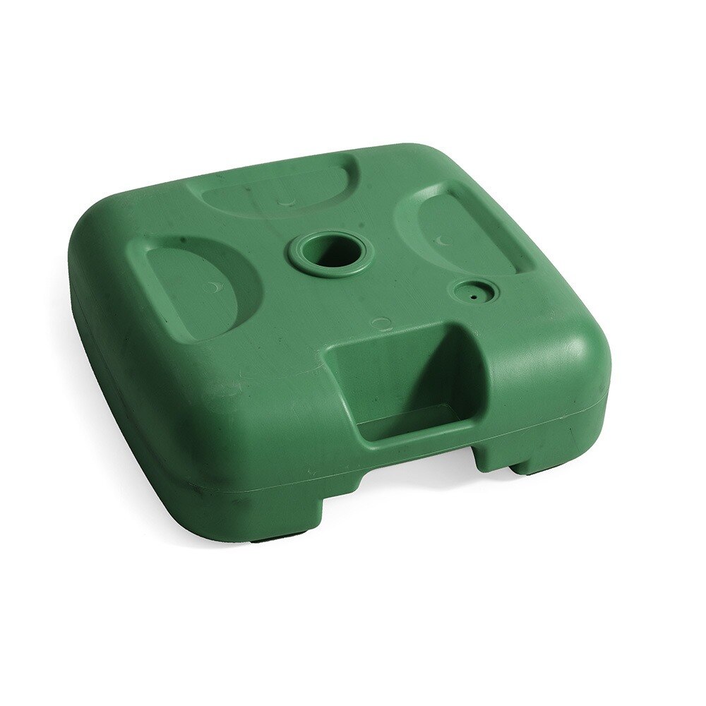 Suport baza de umbrela Garden Star, PVC, se umple cu nisip sau apa, rezistenta UV, 25 l, verde