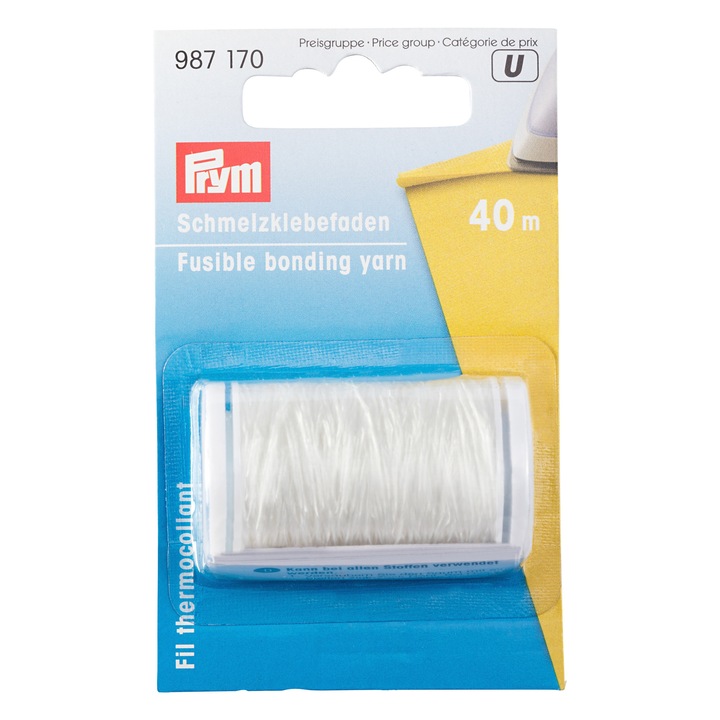 Fir de cusut, de lipire, pentru cusaturi invizibile, 40 m, Prym