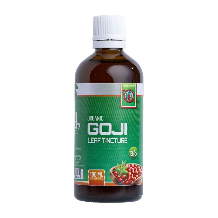 Tinctura din frunze de Goji berry, Bio, 100 ml