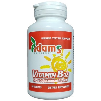 Vitamina B12 500mcg 90 capsule Adams Vitamina B12 500mcg 90 capsule Adams