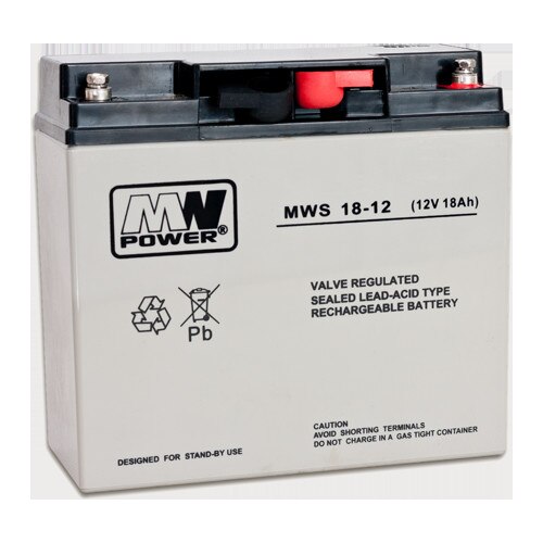 Acumulator 12V / 18A, MWS