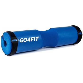 Protectie bara pentru genuflexiuni, GO4FIT, Barbell Pad, albastru Protectie bara pentru genuflexiuni, GO4FIT, Barbell Pad, albastru