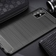 Кейс за Samsung Galaxy A51 5G, Techsuit Carbon Silicone, черен