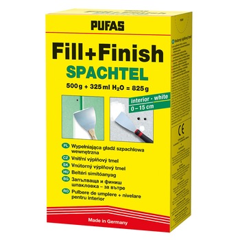 Praf de umplere si nivelare interior,PUFAS,Fill+Finish,500gr Praf de umplere si nivelare interior,PUFAS,Fill+Finish,500gr