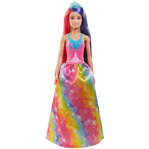 Papusa Barbie Dreamtopia-Printesa cu Parul Lung si Accesorii
