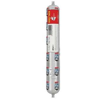 Adeziv ardezie flexibila Soudal Fix ALL High Tack Negru, 600 ml Adeziv ardezie flexibila Soudal Fix ALL High Tack Negru, 600 ml