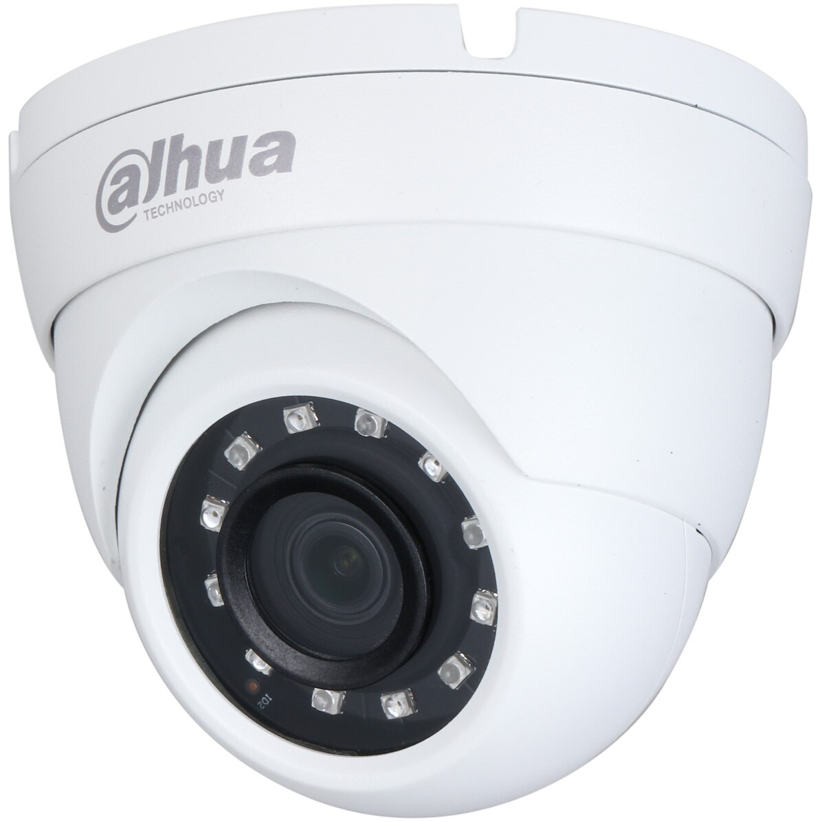 Camera de supraveghere Dahua Lite Series HAC-HDW1200M-0280B, 2MP IR Eyeball Network Camera, 1080p, CMOS 1/2.7