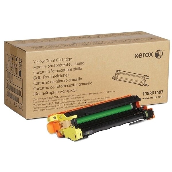 Drum Original XEROX 108R01487 Galben 40000pagini pentru VL C600/C605