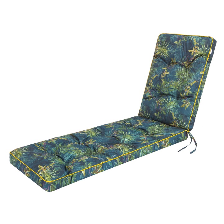 Възглавница за шезлонг, Sales Core, 215x55x8 см, Полиестер, Многоцветен