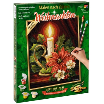 Set pictura pe numere Schipper - Christmas, 24x30 cm Set pictura pe numere Schipper - Christmas, 24x30 cm