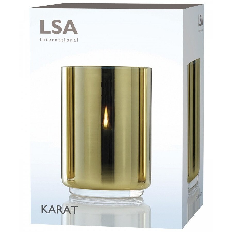 Vaza LSA International Karat 16.5cm Gold eMAG.ro