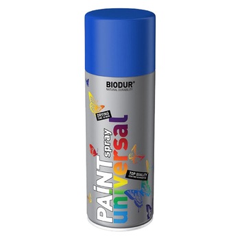 Spray vopsea Biodur Albastru Cer RAL 5015 400 ml Spray vopsea Biodur Albastru Cer RAL 5015 400 ml