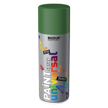 Spray vopsea Biodur Verde Menta RAL 6029 400 ml Spray vopsea Biodur Verde Menta RAL 6029 400 ml