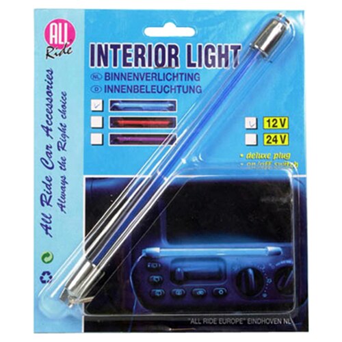 Neon All Ride pentru interior auto, Albastru