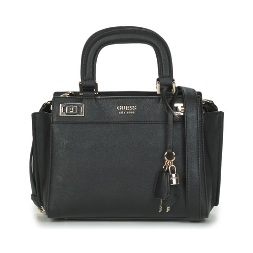 Geanta de mana Guess Katey Girlfriend Satchel, negru