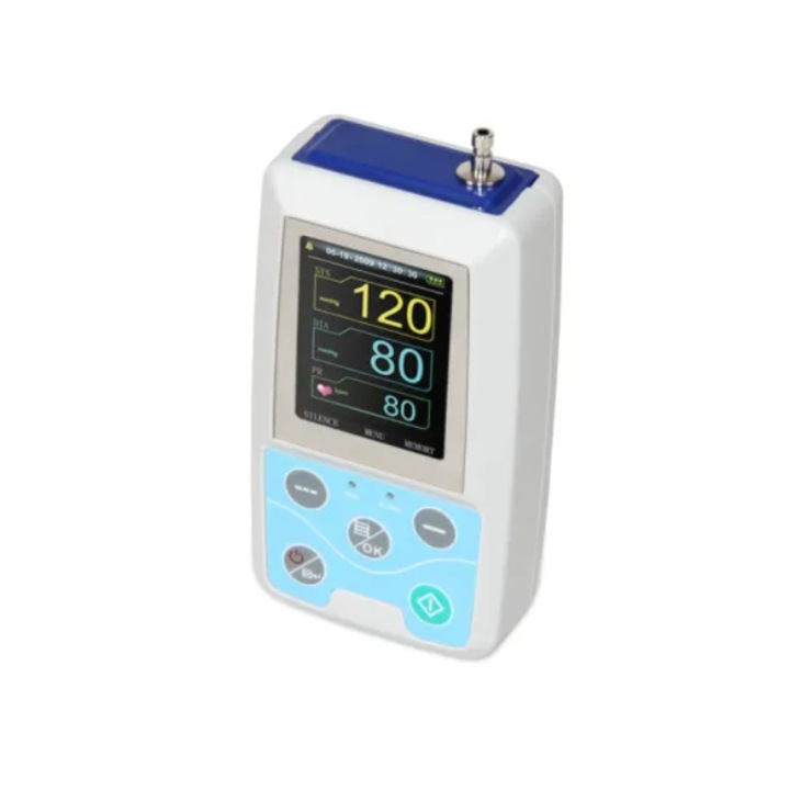 Професионален пулсов оксиметър Contec APM5060D, Сензор за възрастни, деца и новородени, Удължителен кабел
