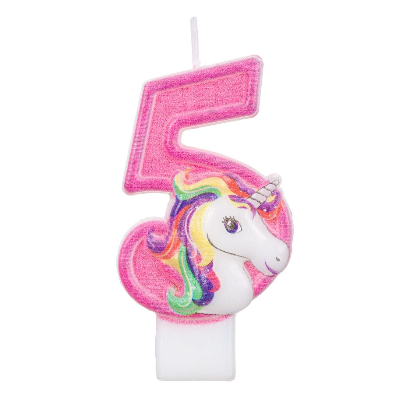 Lumanare Unicorn No. 5, Lioness, 4 x 5.5 cm