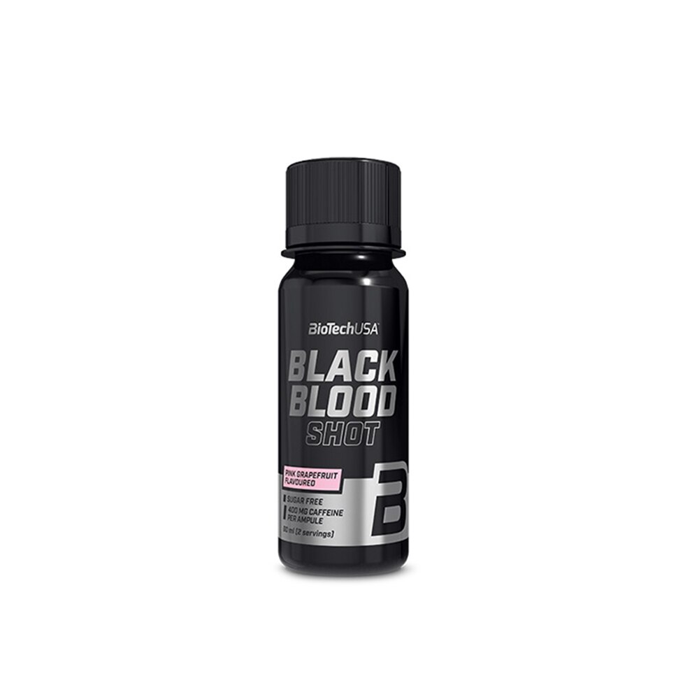 Supliment Alimentar, Biotech Usa, Black Blood Shot pentru energie / Grapefruit, 60 ml