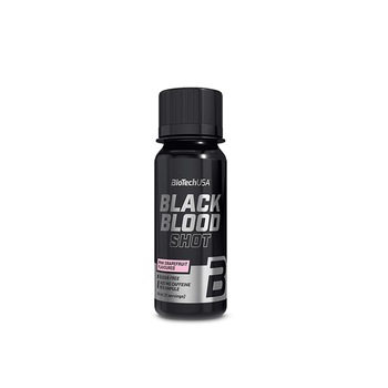 Supliment Alimentar, Biotech Usa, Black Blood Shot pentru energie / Grapefruit, 60 ml Supliment Alimentar, Biotech Usa, Black Blood Shot pentru energie / Grapefruit, 60 ml