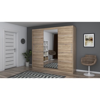 Dressing Iulian Sonoma Cu Oglinda-233 CM Dressing Iulian Sonoma Cu Oglinda-233 CM