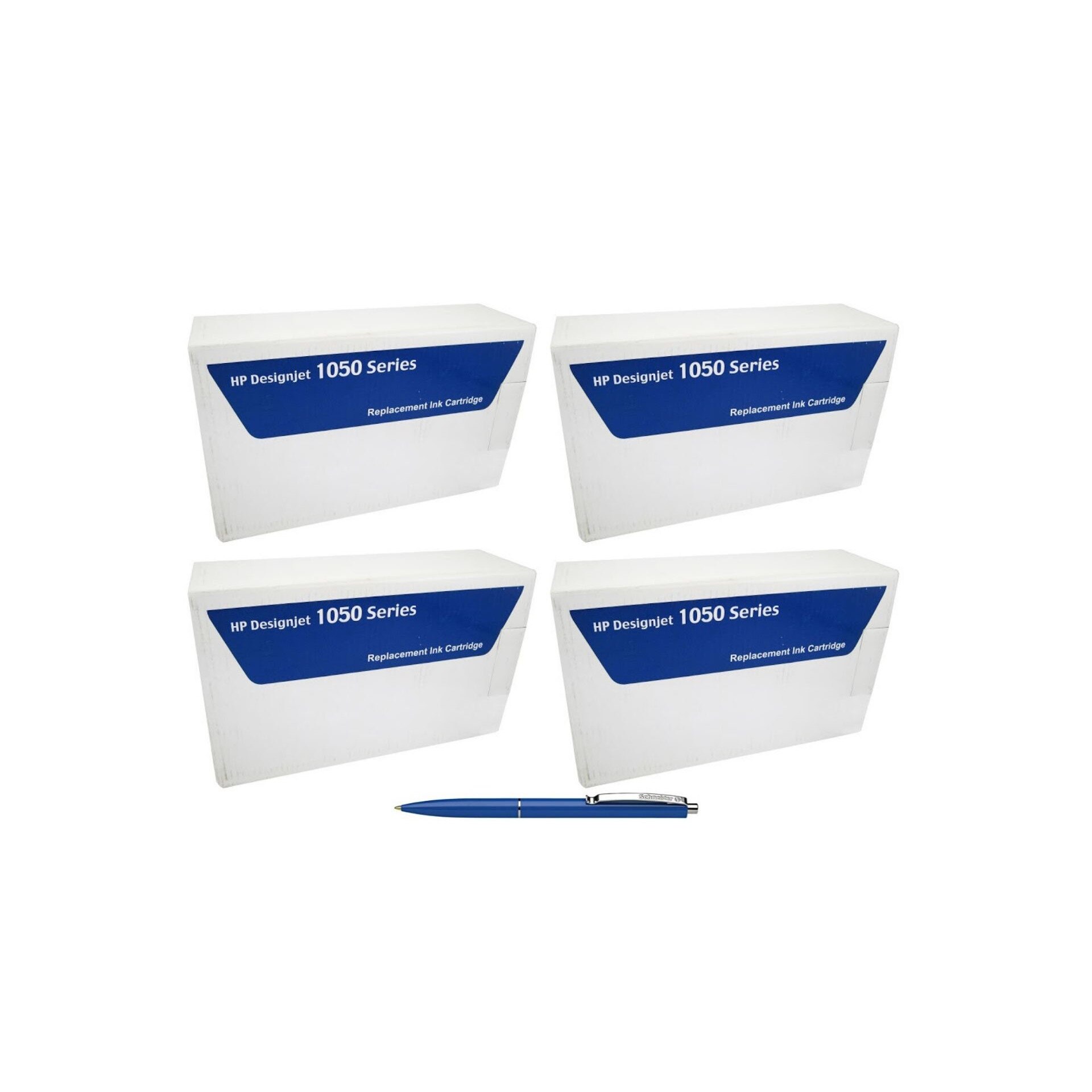 Pachet Cartuse cerneala Plotter InkMate compatibil HP 1x C4871A Negru 1x C4846A Cyan 1x C4847A Magenta 1x C4848A Yellow