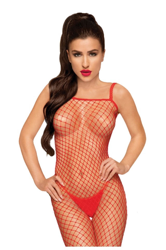 Catsuit, Penthouse, Body Search, Rosu