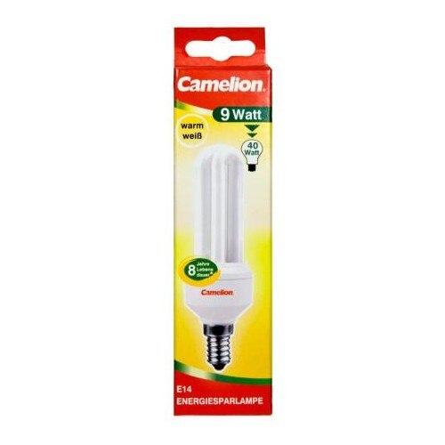 Bec 2U, 9W, Camelion,durata medie de viata 8000 ore