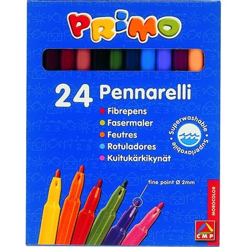 Markere pt. copii Morocolor, 24 culori/cutie Markere pt. copii Morocolor, 24 culori/cutie