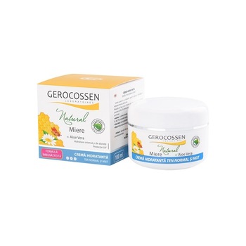 Crema hidratanta Gerocossen Natural pentru ten normal si mixt, 100 ml Crema hidratanta Gerocossen Natural pentru ten normal si mixt, 100 ml