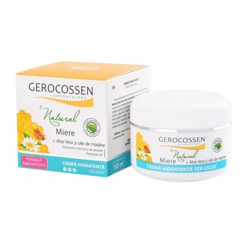 Crema hidratanta Gerocossen Natural pentru ten uscat, 100 ml Crema hidratanta Gerocossen Natural pentru ten uscat, 100 ml