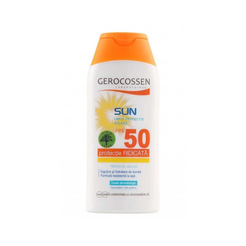 Lapte protectie solara Gerocossen, SPF 50, 200 ml