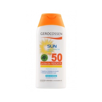 Lapte protectie solara Gerocossen, SPF 50, 200 ml Lapte protectie solara Gerocossen, SPF 50, 200 ml