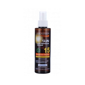Ulei spray protectie solara Gerocossen, SPF 15 , 150 ml Ulei spray protectie solara Gerocossen, SPF 15 , 150 ml