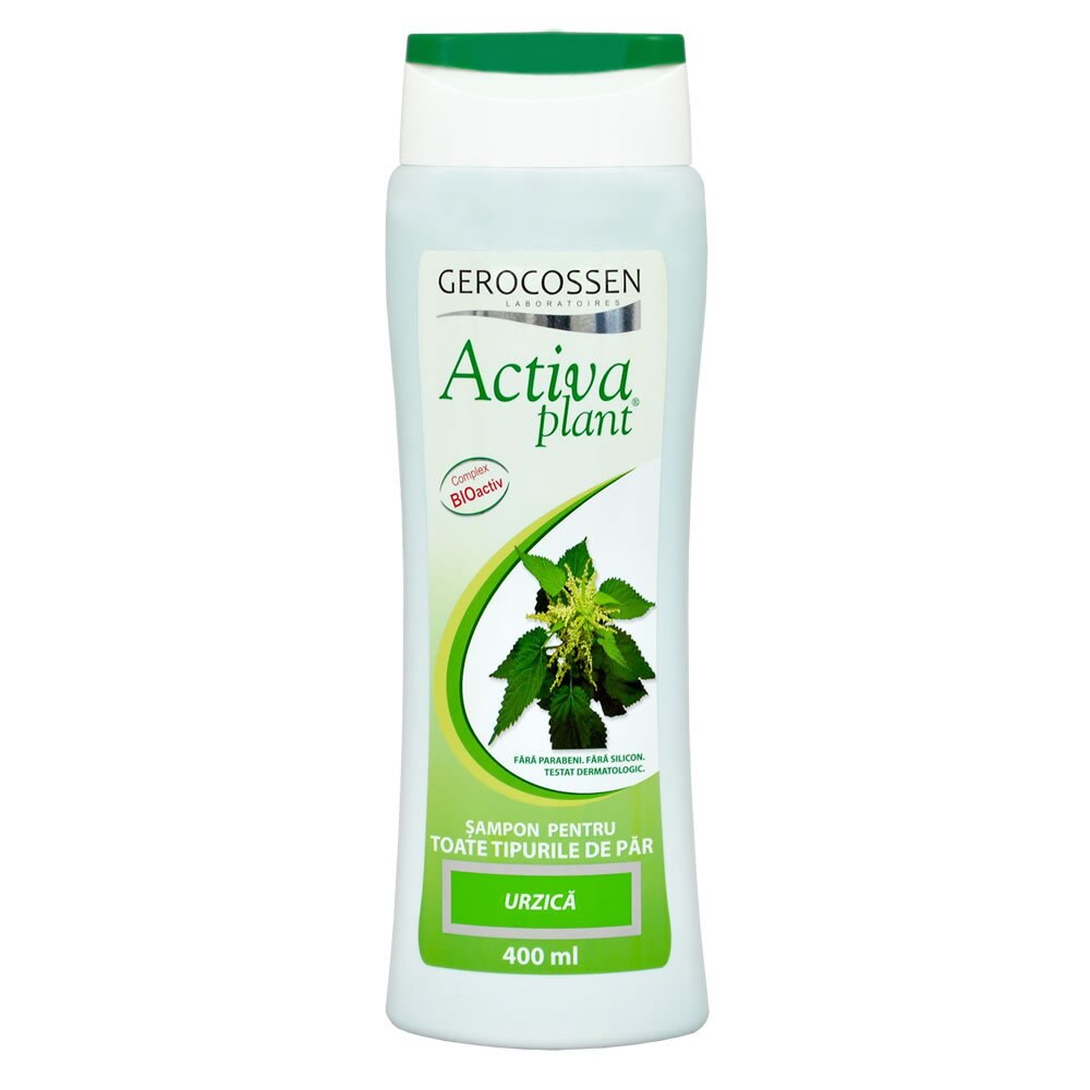 Sampon cu urzica Gerocossen Activa Plant, 400 ml