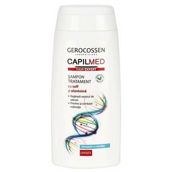 Sampon tratament Gerocossen Capilmed cu Sulf si Alantoina, 275 ml Sampon tratament Gerocossen Capilmed cu Sulf si Alantoina, 275 ml