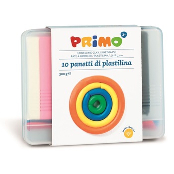 Plastilina Morocolor, 300g, 10 culori/set Plastilina Morocolor, 300g, 10 culori/set