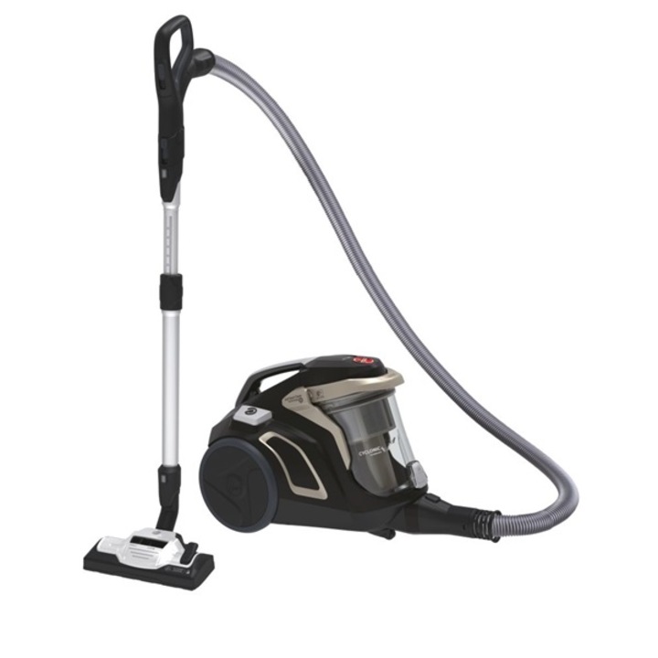 Hoover 39002215 HP720PET 011 850 W, 68 dB, 2 l Fekete-Átlátszó-Ezüst porszívó