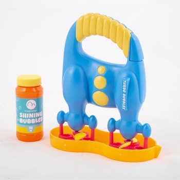 Set pistol pentru baloane de sapun Imaginarium Turbo Bubbles Duo cu 2 elice cu cate 4 cercuri fiecare si sticla de 118 ml cu lichid special Set pistol pentru baloane de sapun Imaginarium Turbo Bubbles Duo cu 2 elice cu cate 4 cercuri fiecare si sticla de 118 ml cu lichid special