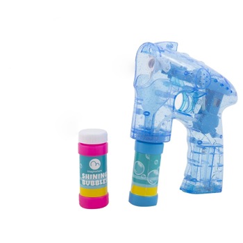 Set pistol cu lumini Imaginarium Shining Bubbles + 2 recipiente a cate 50 ml cu solutie baloane de sapun Set pistol cu lumini Imaginarium Shining Bubbles + 2 recipiente a cate 50 ml cu solutie baloane de sapun