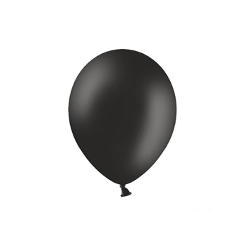 Set 10 Baloane Latex, Negru, 30 cm Set 10 Baloane Latex, Negru, 30 cm