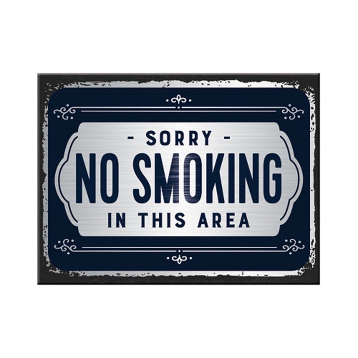 Magnet de frigider - Sorry, No Smoking