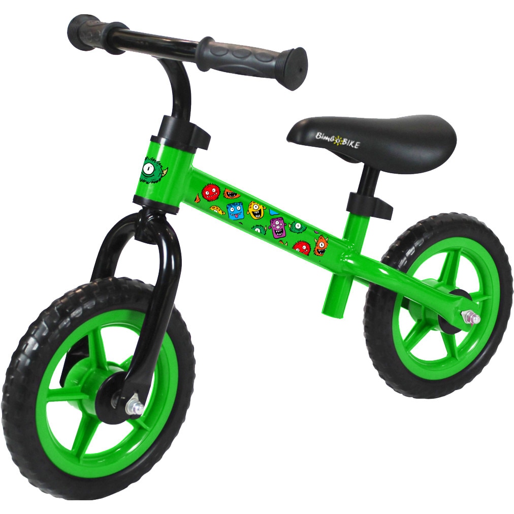 Conceited lava Businessman Bicicleta fara pedale 10 inch verde - eMAG.ro