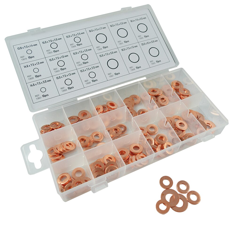 Trusa de saibe de cupru pentru injectoare 150 pcs,JBM